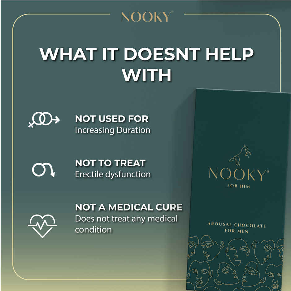 Nooky Him Aphrodisiac Intimacy Chocolate for Men
