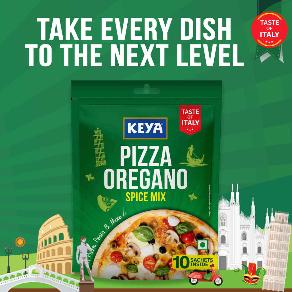 Keya Pizza Oregano Spice Mix Sachet Multipack