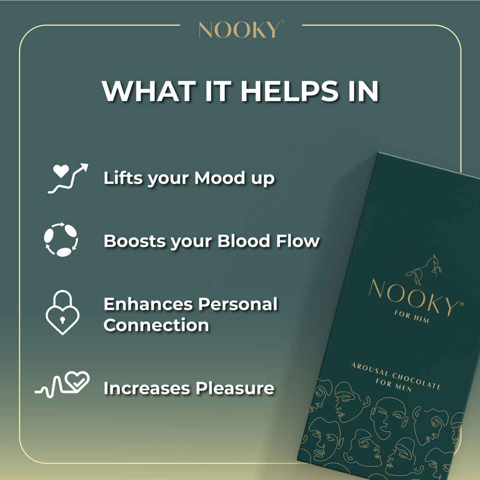 Nooky Him Aphrodisiac Intimacy Chocolate for Men
