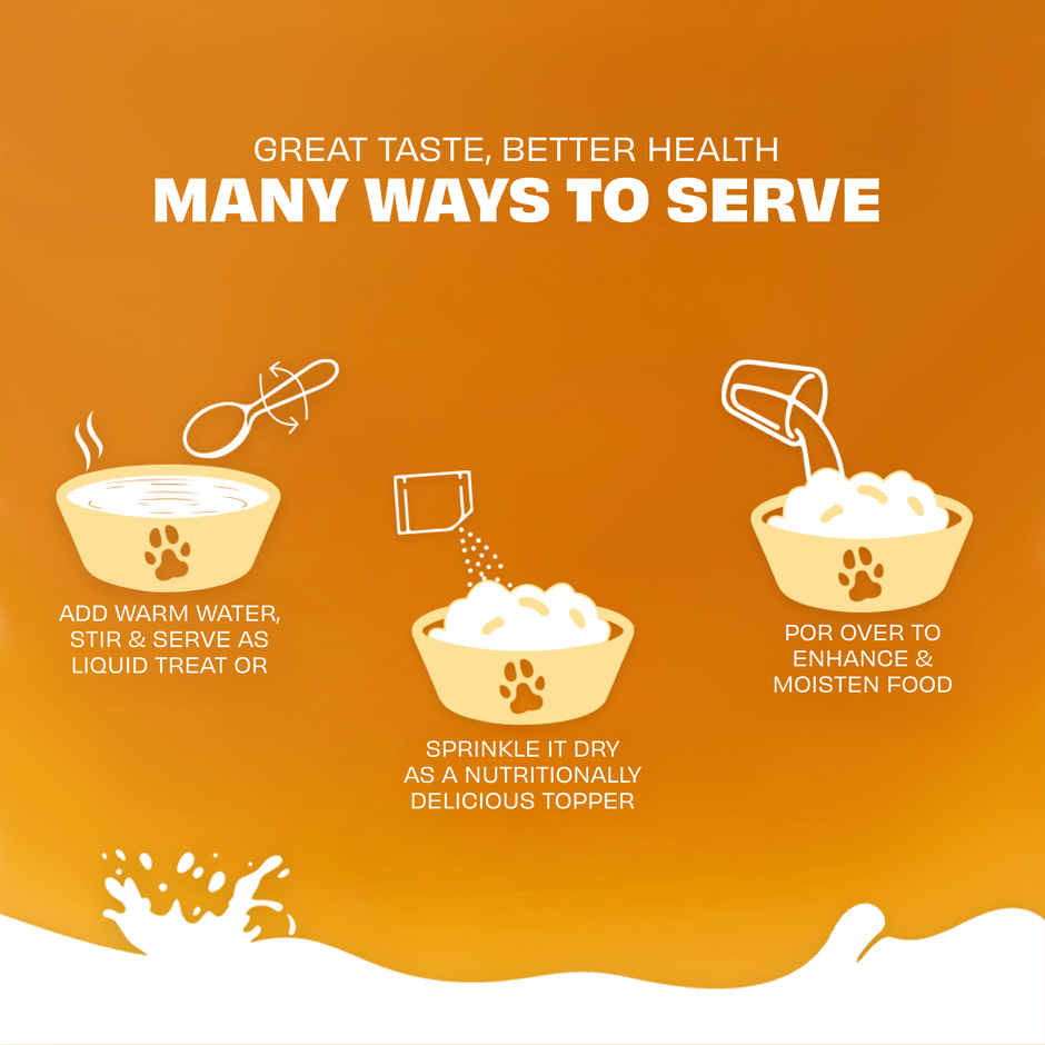 Pawfect Nature's Sip Sip Goat Milk Powder with Pumpkin, Apple & Cinnamon for Dogs