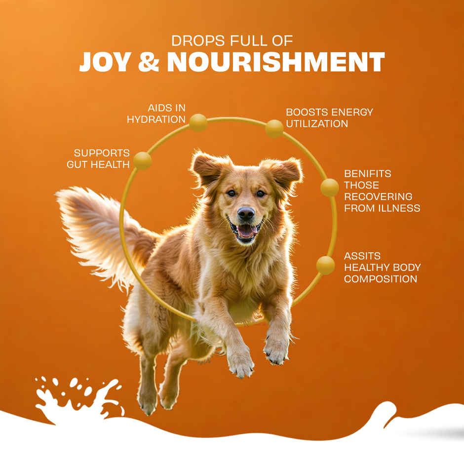 Pawfect Nature's Sip Sip Goat Milk Powder with Pumpkin, Apple & Cinnamon for Dogs