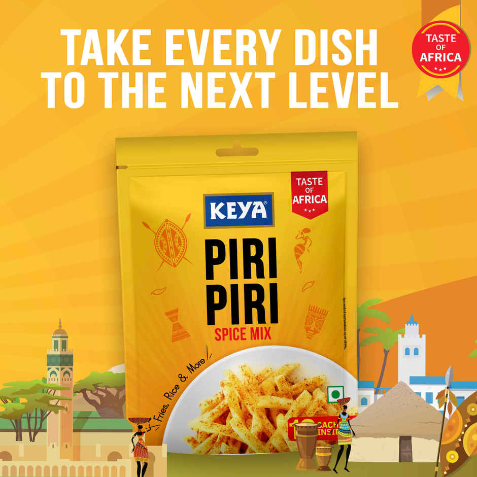 Keya Piri Piri Spice Mix Sachet Multipack