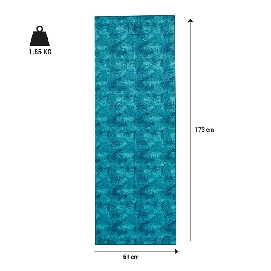 Decathlon Kimjaly Anti|Slip Foam Yoga Mat | Blue | 8 mm