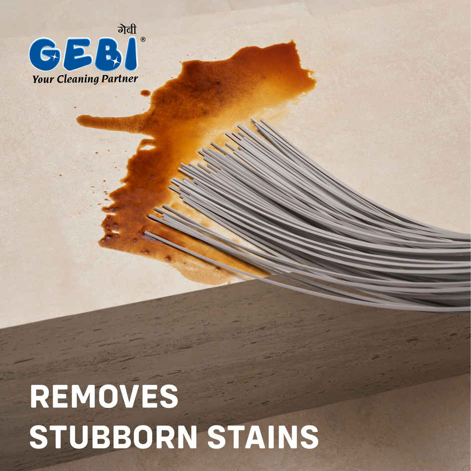 GEBI Smart Kharata Plastic Broom | Regular | 60 Sticks