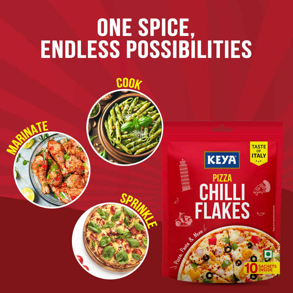 Keya Pizza Chilli Flakes Multipack
