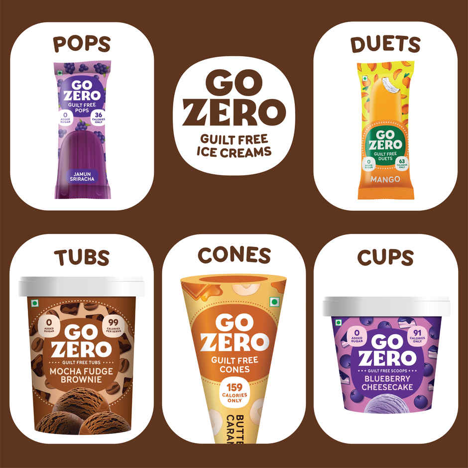 Go Zero Vanilla Chocobar Guilt Free Ice Cream Stick