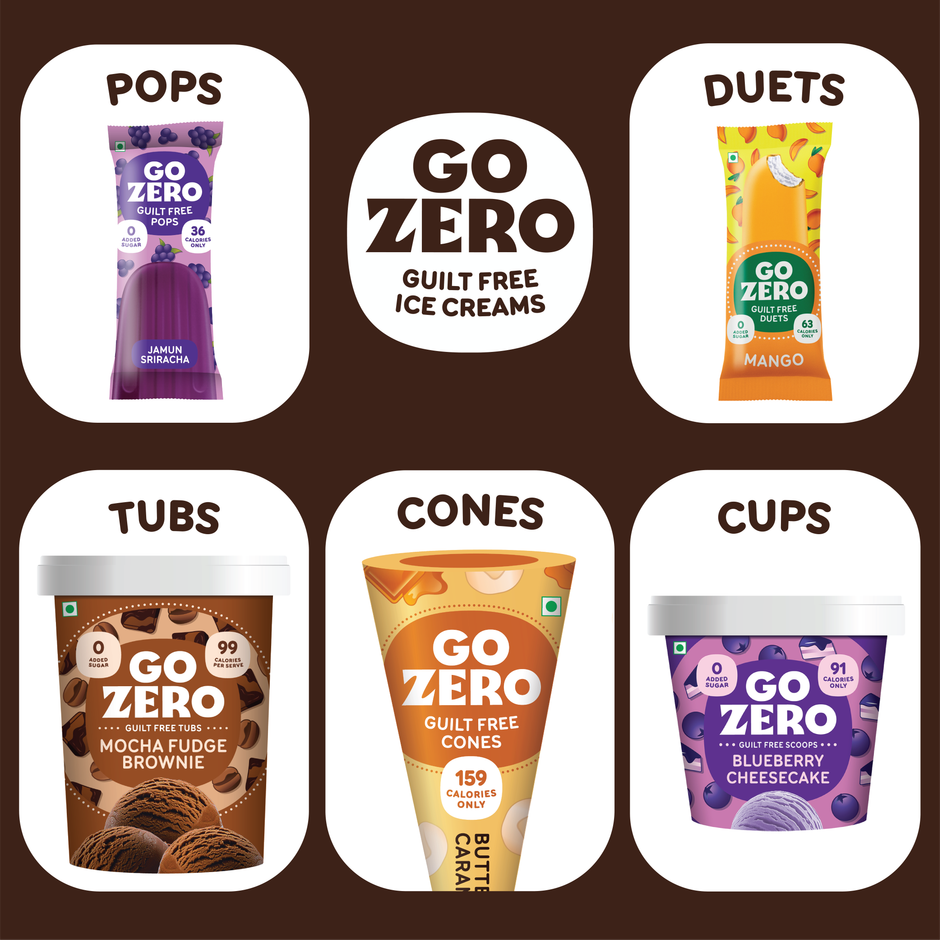 Go Zero Madagascar Chocolate Guilt Free Ice Cream Bar