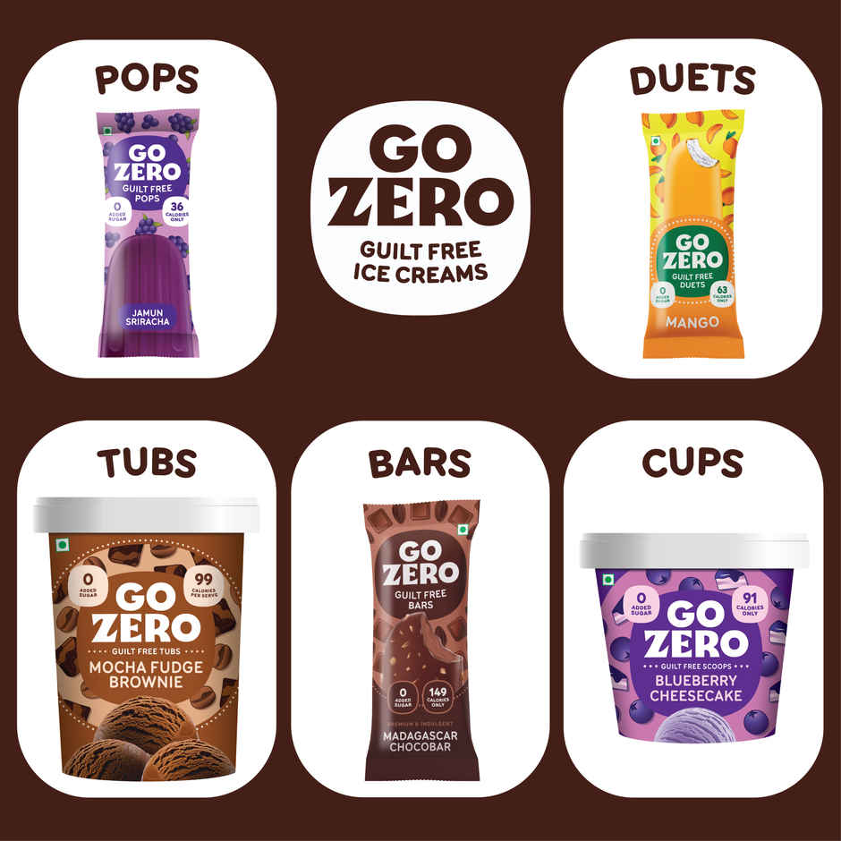 Go Zero Death by Chocolate Guilt Free Ice Cream Cone
