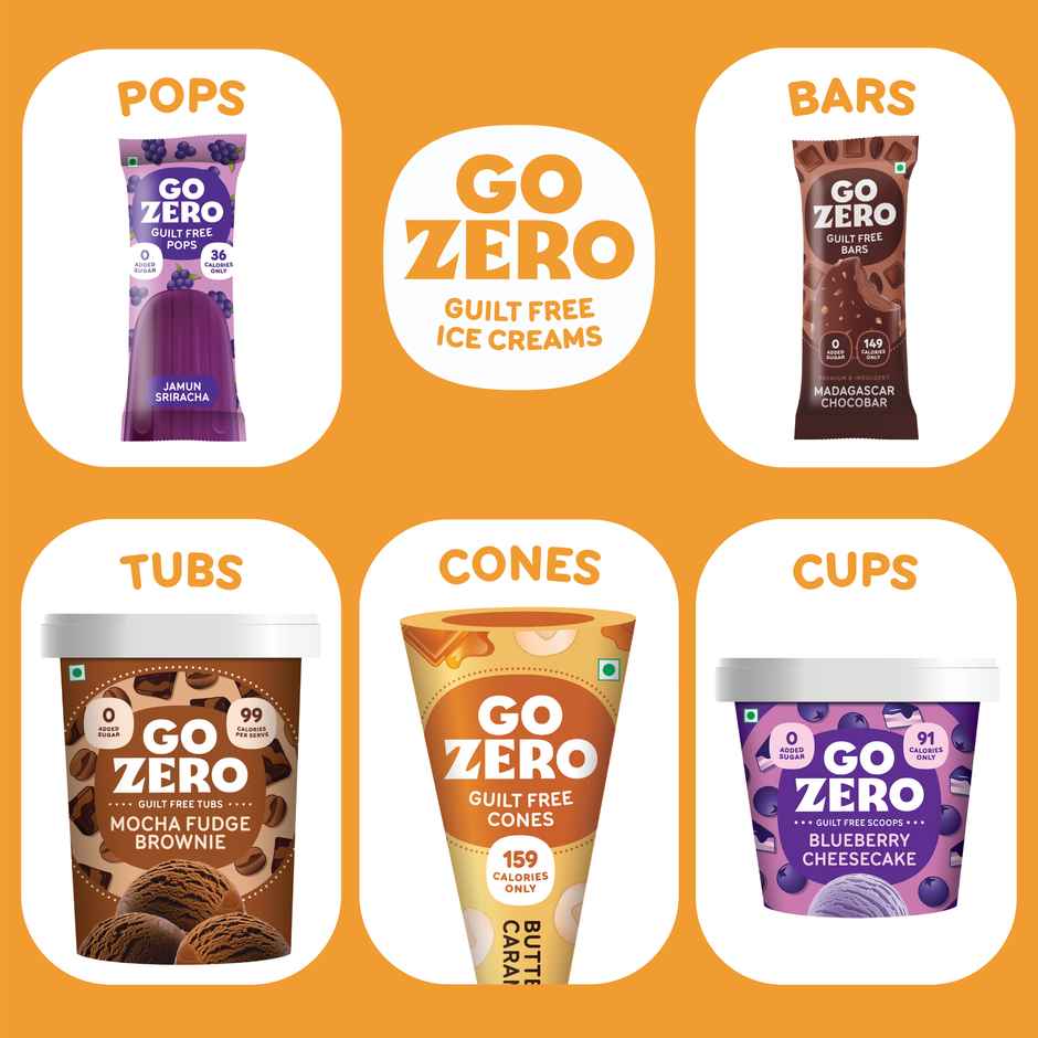 Go Zero Mango Duet Guilt Free Ice Cream Stick