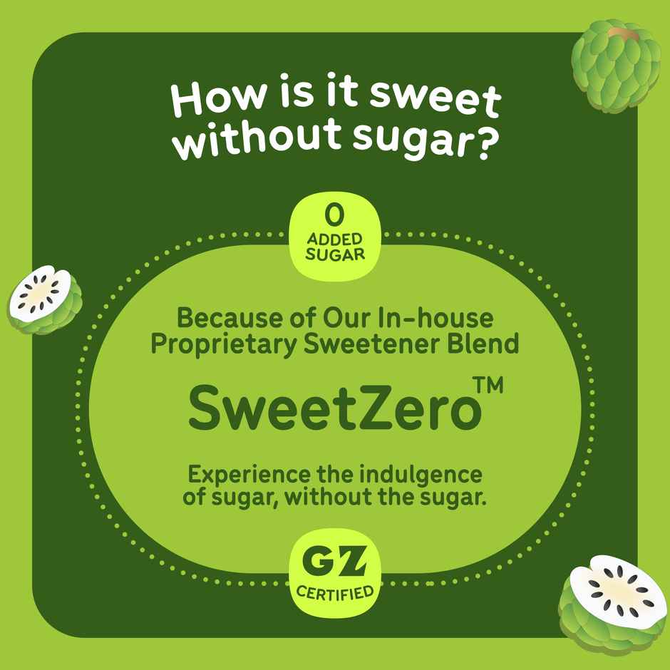 Go Zero Simply Sitaphal Guilt Free Ice Cream Tub