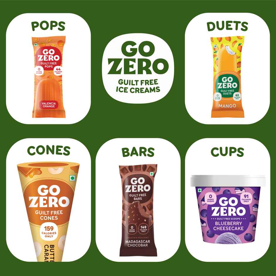 Go Zero Simply Sitaphal Guilt Free Ice Cream Tub