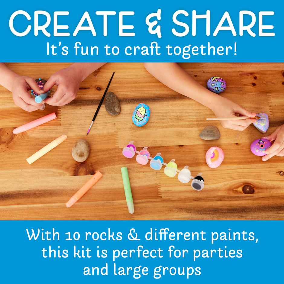 Creativity For Kids Glow in the Dark Rock Painting