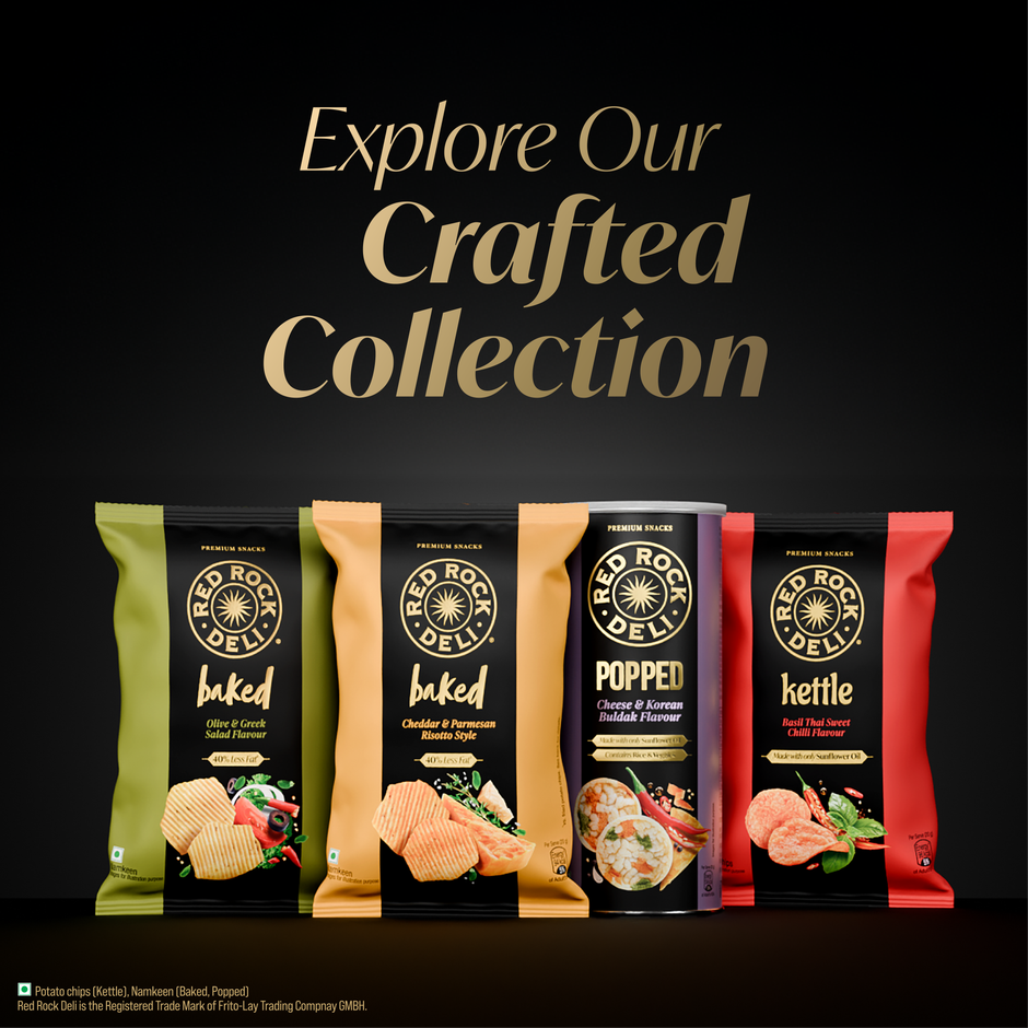 Red Rock Deli Cheddar & Parmesan Risotto Style Flavour Baked Chips