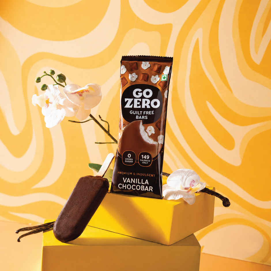 Go Zero Vanilla Chocobar Guilt Free Ice Cream Stick