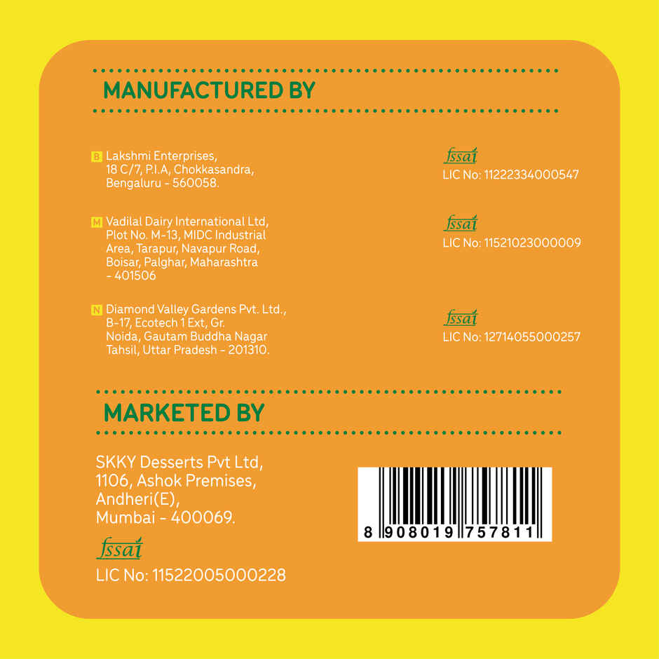 Go Zero Mango Duet Guilt Free Ice Cream Stick