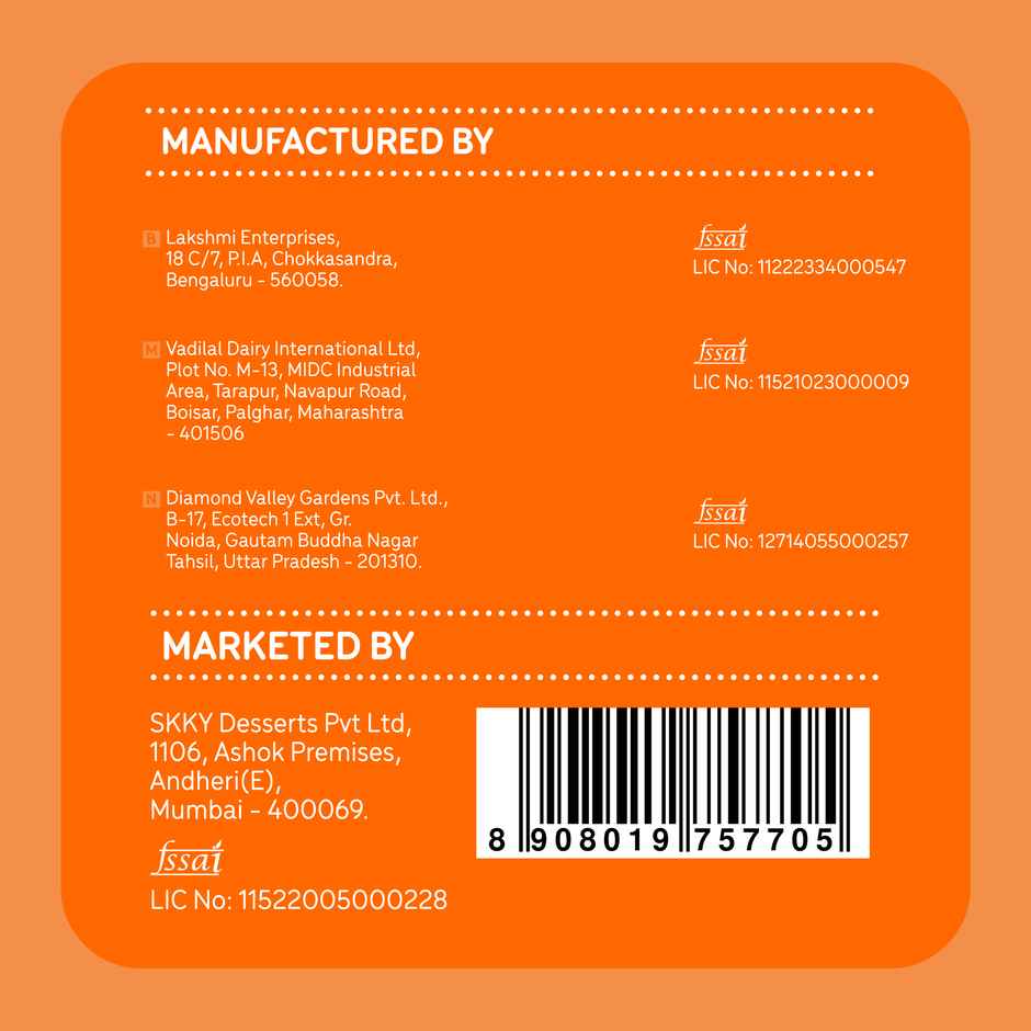 Go Zero Valencia Orange Guilt Free Fruit Pops