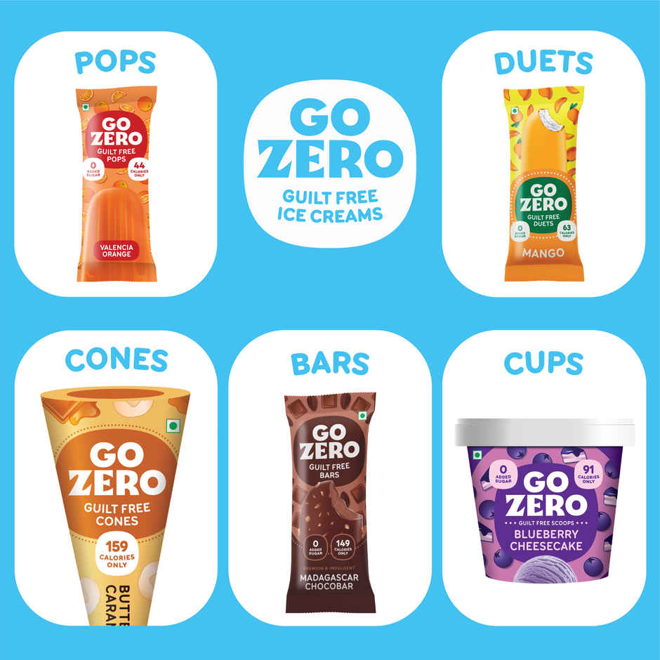 Go Zero French Vanilla Guilt Free Ice Cream Tub