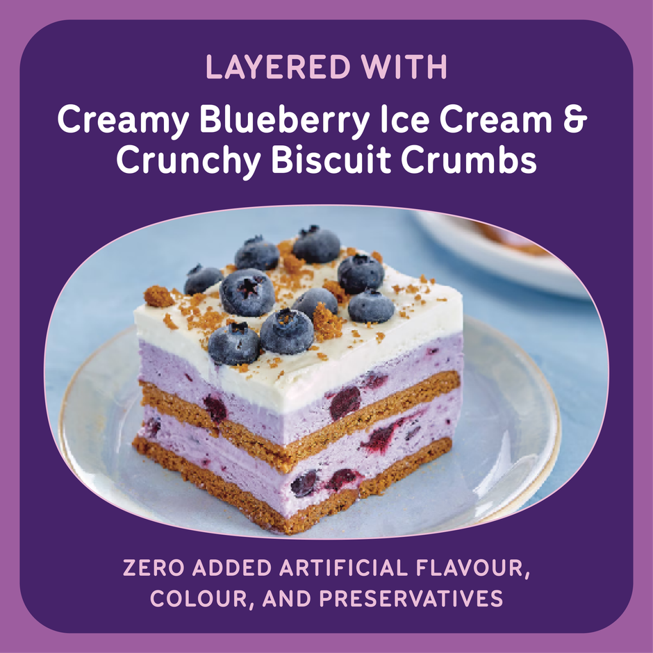 Go Zero Blueberry Guilt Free Ice Cream Pastry