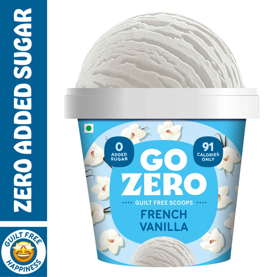 Go Zero French Vanilla Guilt Free Ice Cream Cup