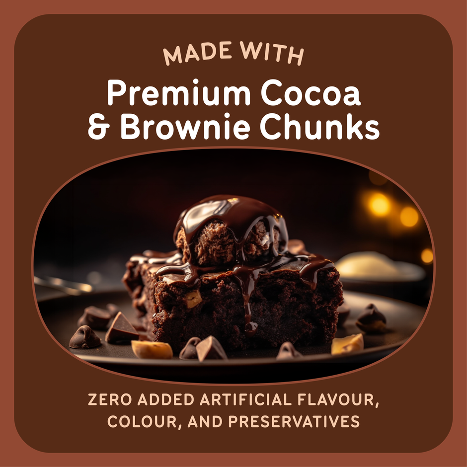 Go Zero Choco Brownie Sundae Guilt Free Ice Cream Tub