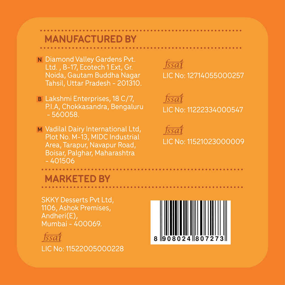 Go Zero Hawaiian Mango Sundae Guilt Free Ice cream Tub
