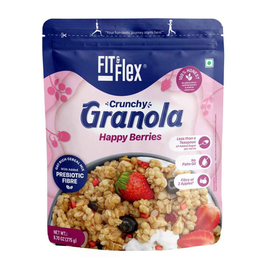 Fit & Flex Granola Happy Berries