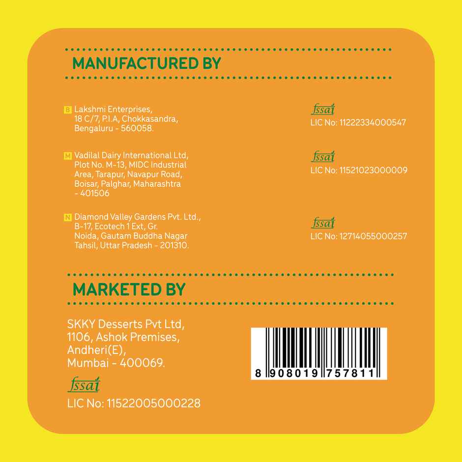 Go Zero Mango Duet Guilt Free Ice Cream Stick