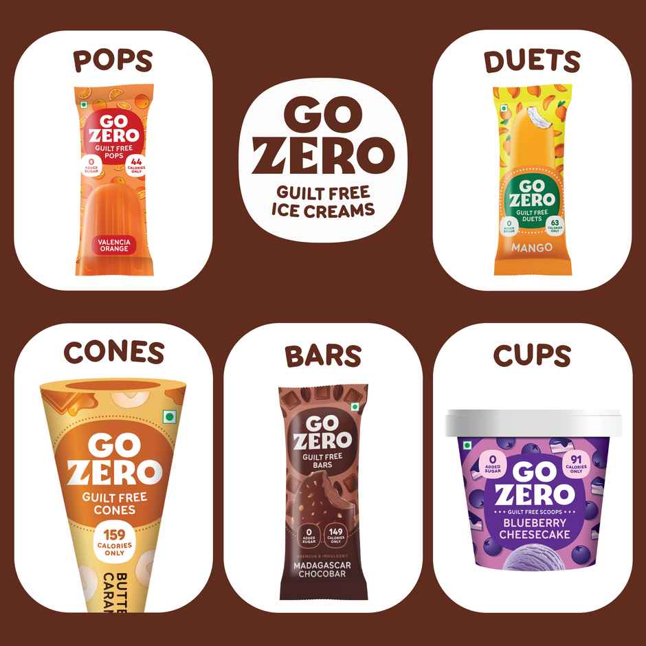 Go Zero Belgian Dark Chocolate Guilt Free Ice Cream Tub