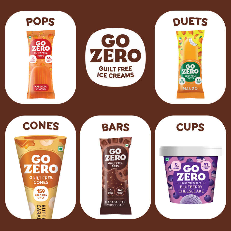Go Zero Belgian Dark Chocolate Guilt Free Ice Cream Tub