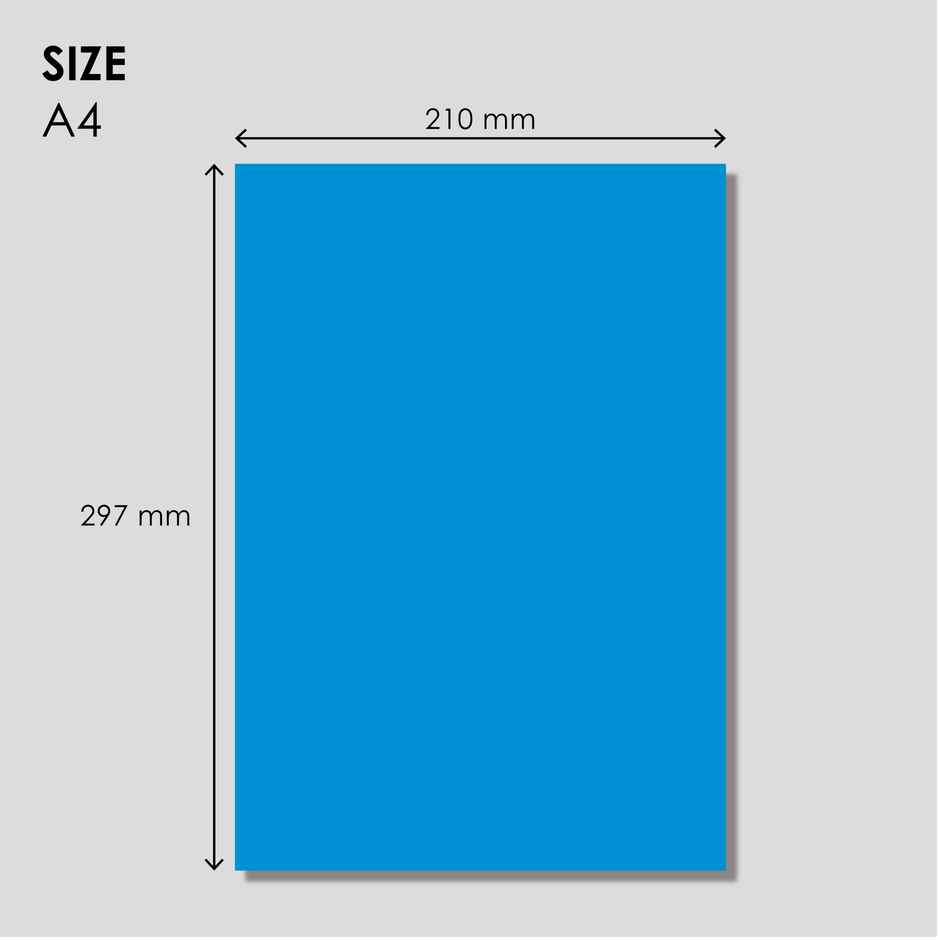 myPAPERCLIP Color Paper | 5 Colors | 50 Sheets | 160 GSM