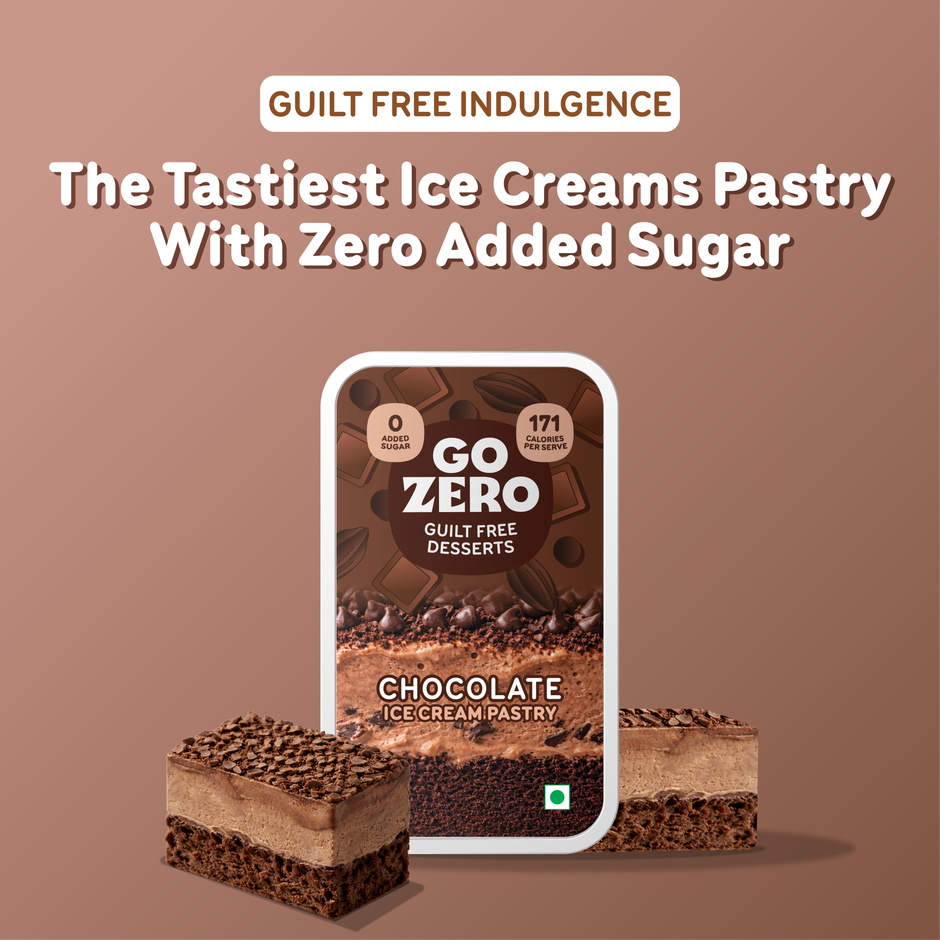 Go Zero Chocolate Guilt Free Ice Cream Pastry