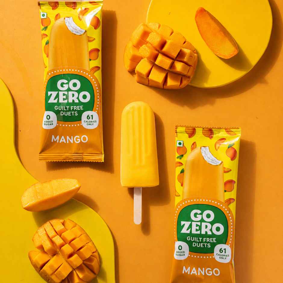 Go Zero Mango Duet Guilt Free Ice Cream Stick