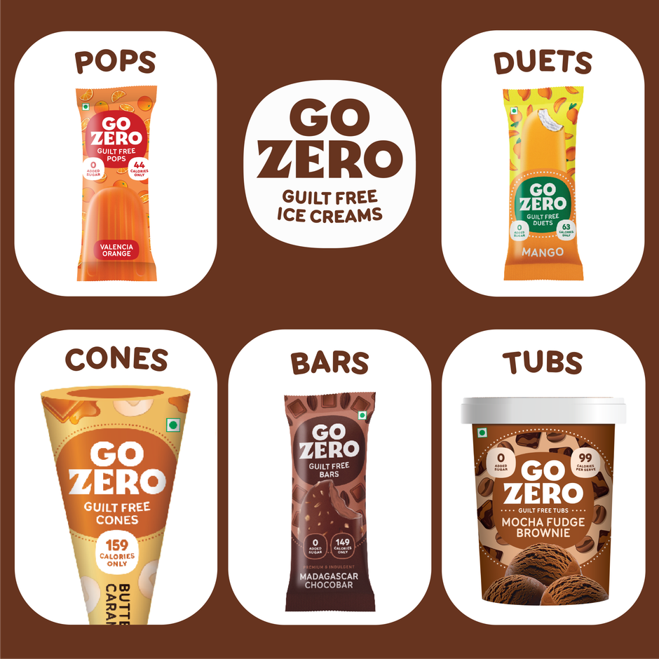 Go Zero Chocolate Guilt Free Ice Cream Pastry
