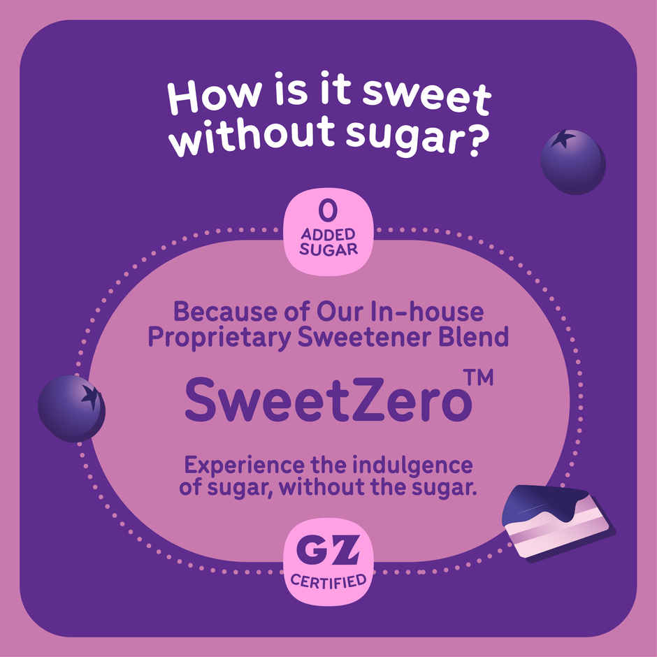 Go Zero Blueberry Cheesecake Guilt Free Ice Cream Cup