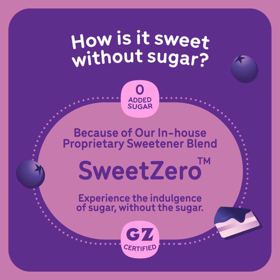 Go Zero Blueberry Cheesecake Guilt Free Ice Cream Cup