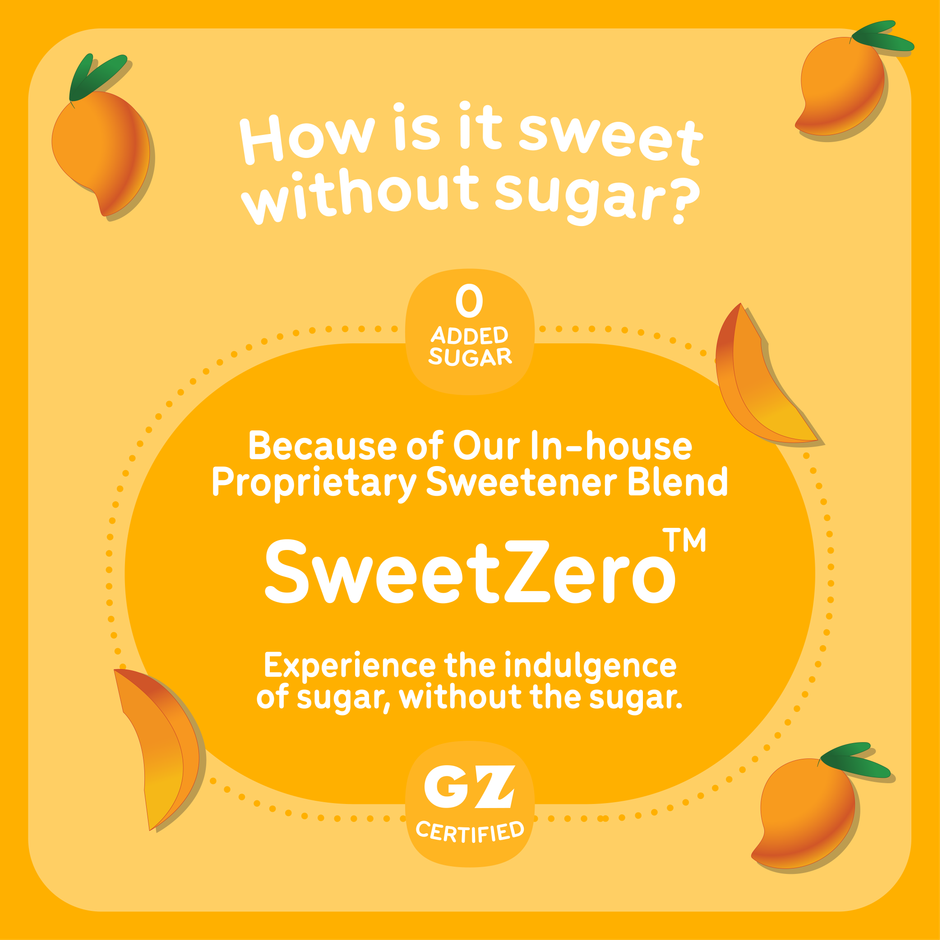Go Zero Tropical Mango Guilt Free Fruit Pops
