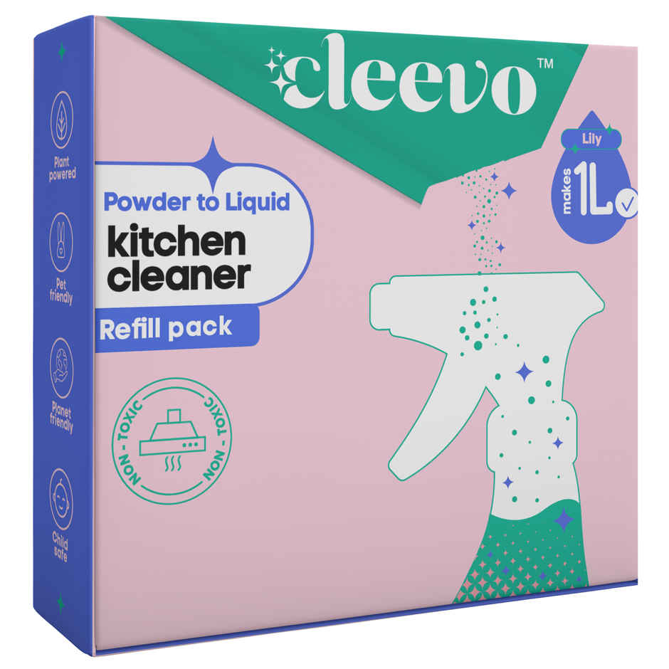 Cleevo Natural Kitchen Cleaner Spray Refill