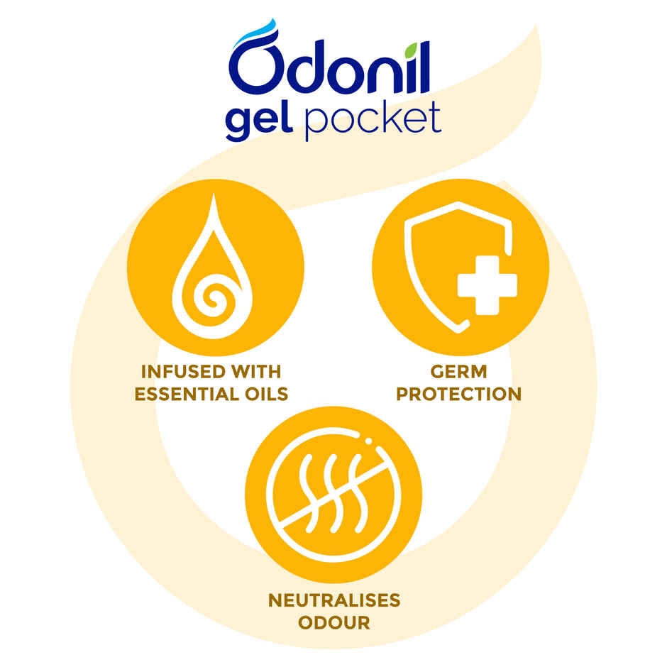 Odonil Citrus Bloom Gel Pocket