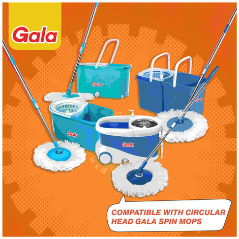 Gala Spin Mop Handle With Refill