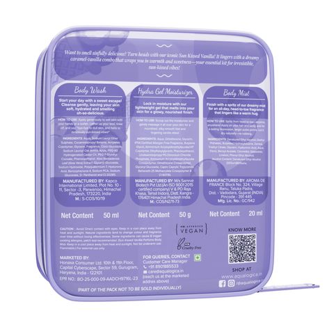 Aqualogica Refresh+ Body Care Set- Sun Kissed Vanilla