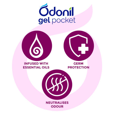 Odonil Floral Valley Gel Pocket