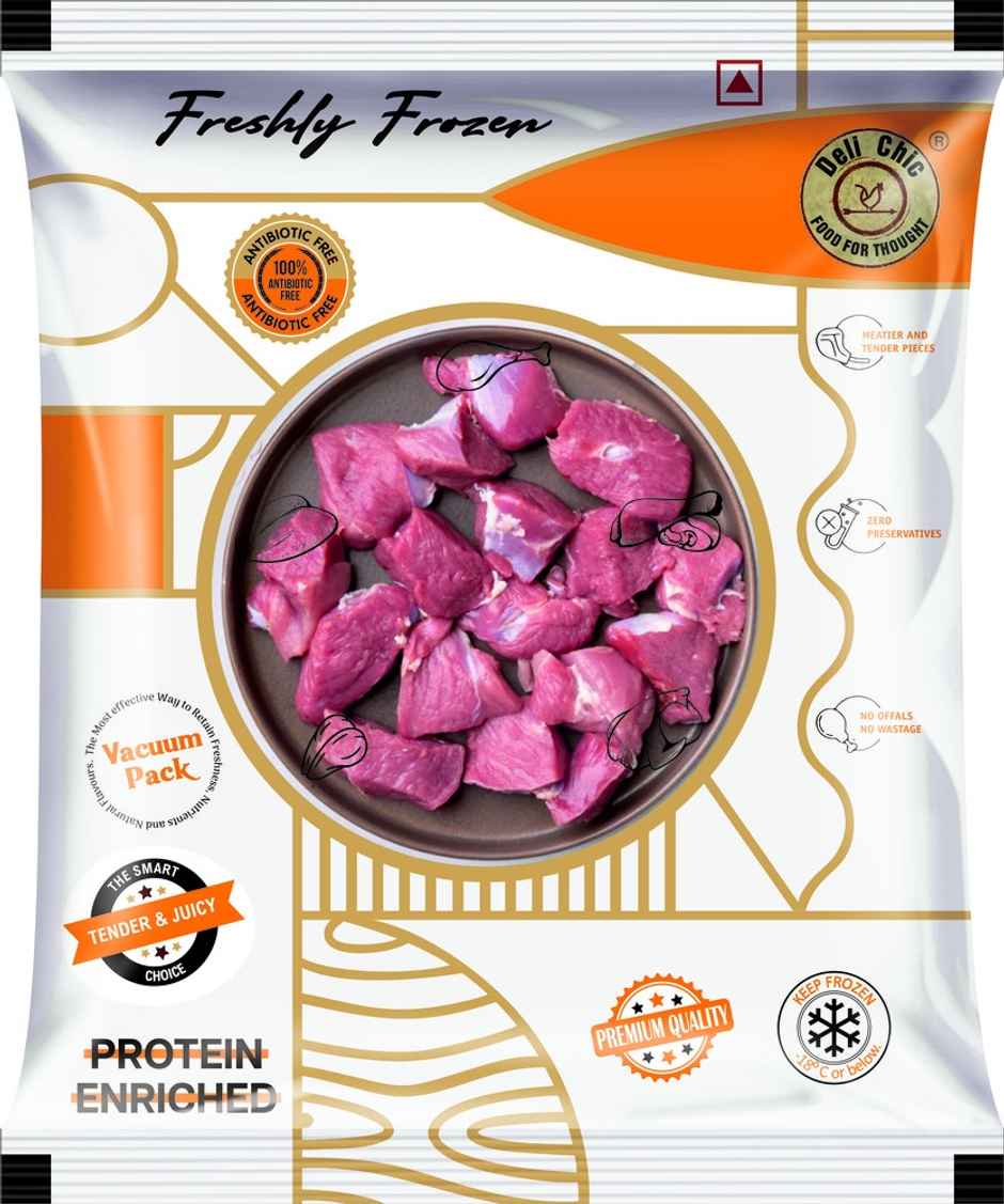 Deli Chic Mutton Boneless Freshly Frozen