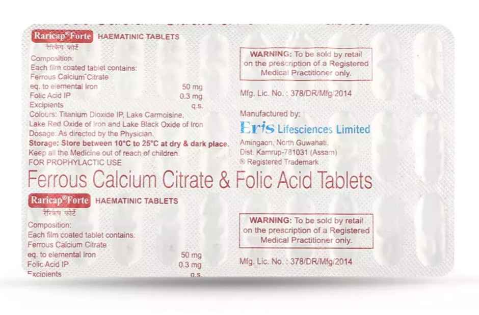 Raricap Forte Tablet