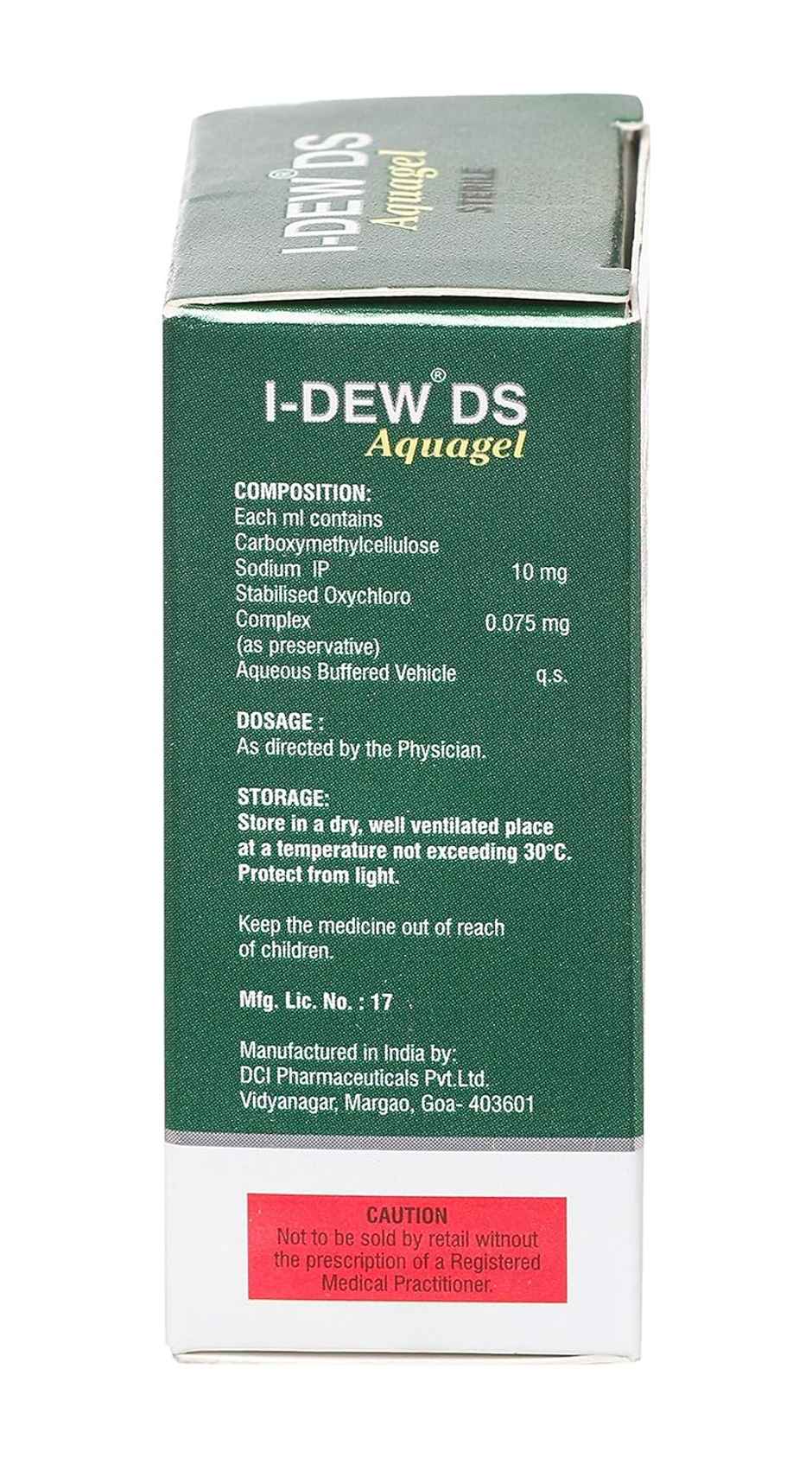I-Dew DS Aquagel Eye Drop