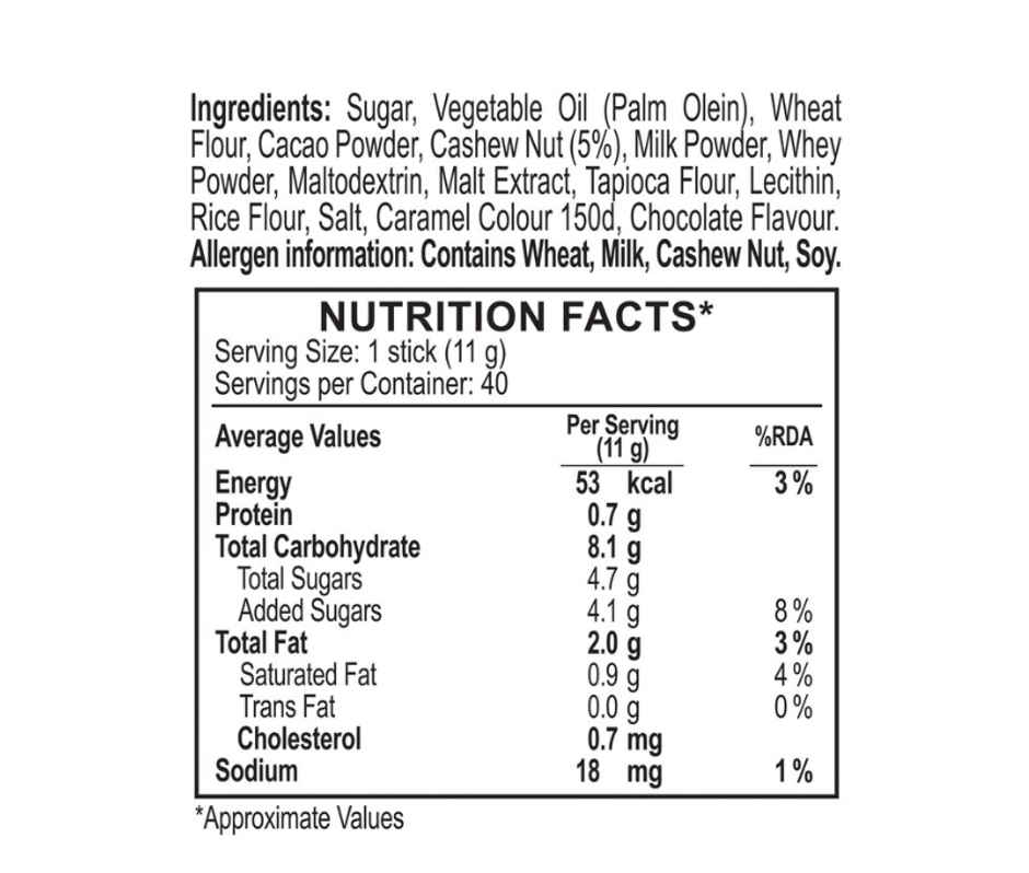 Choki Choki Rollz Choco Filled Wafer Stick Pack Of 10 - 1 pack (10 x 45 g)