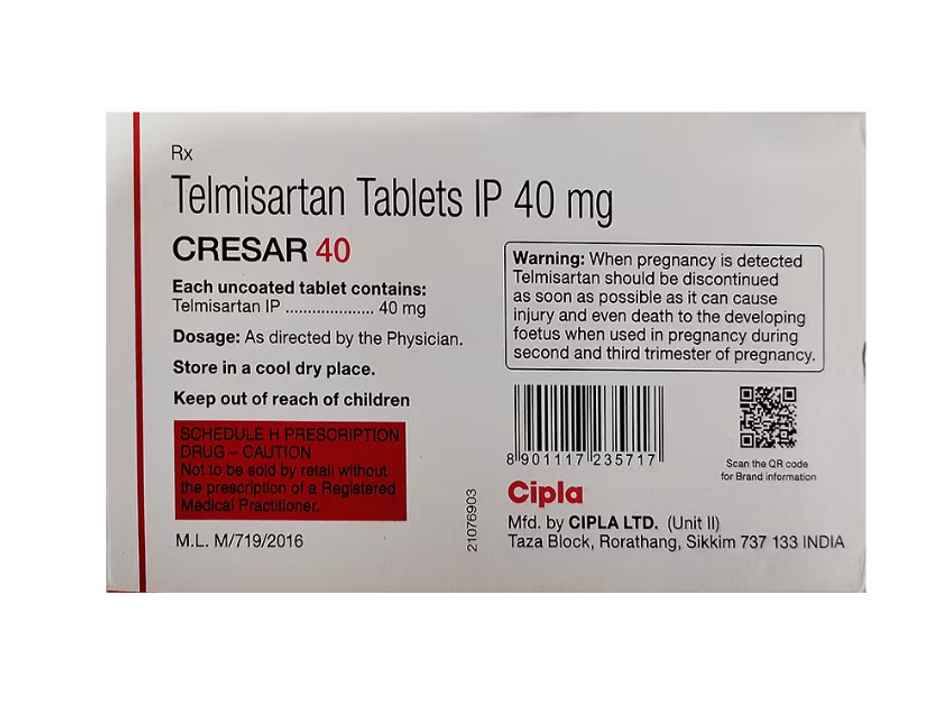 Cresar 40 Tablet