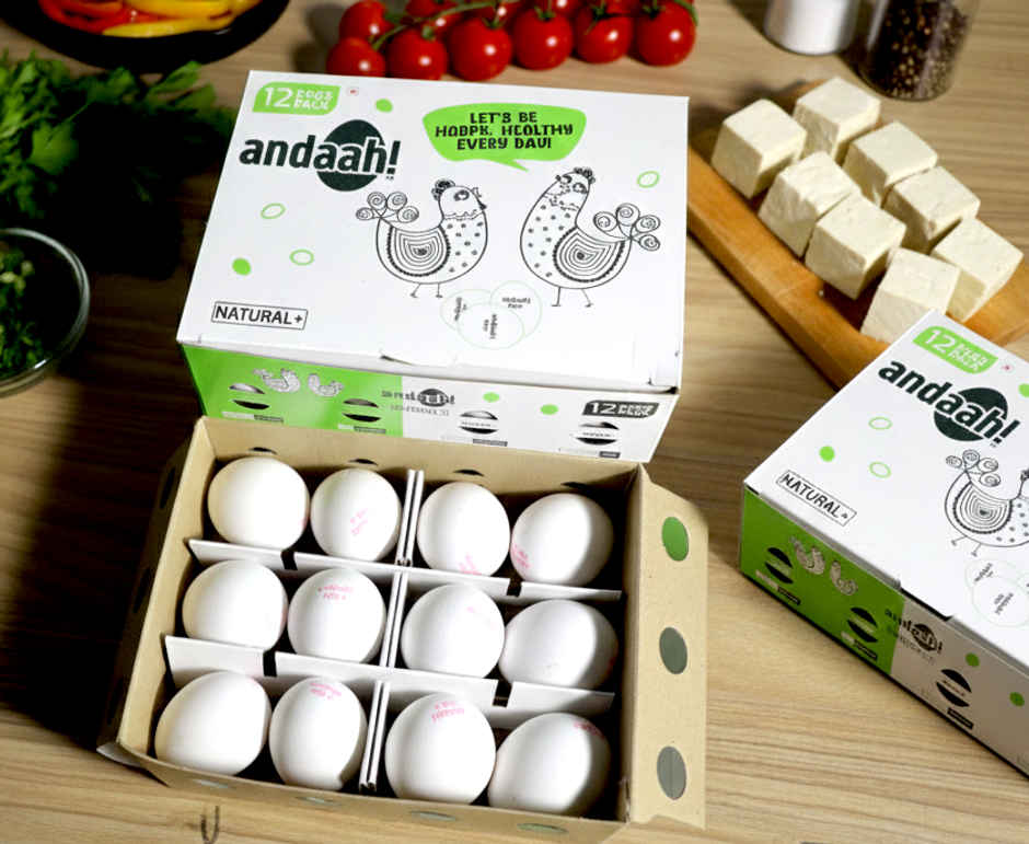 Andaah Natural+ White Eggs