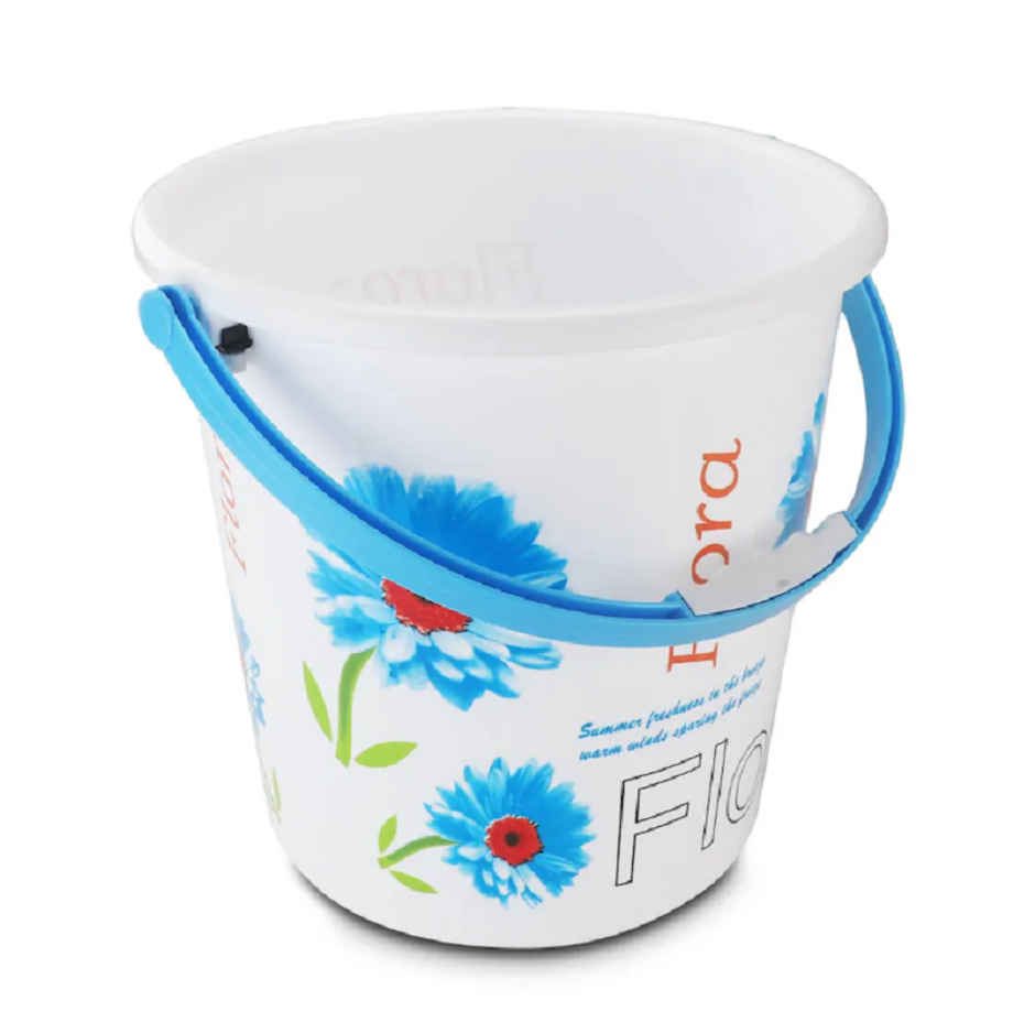 Nayasa Boon Plastic Bathroom Bucket | Strong and Durable Water Storage Bucket | 25 L | Blue