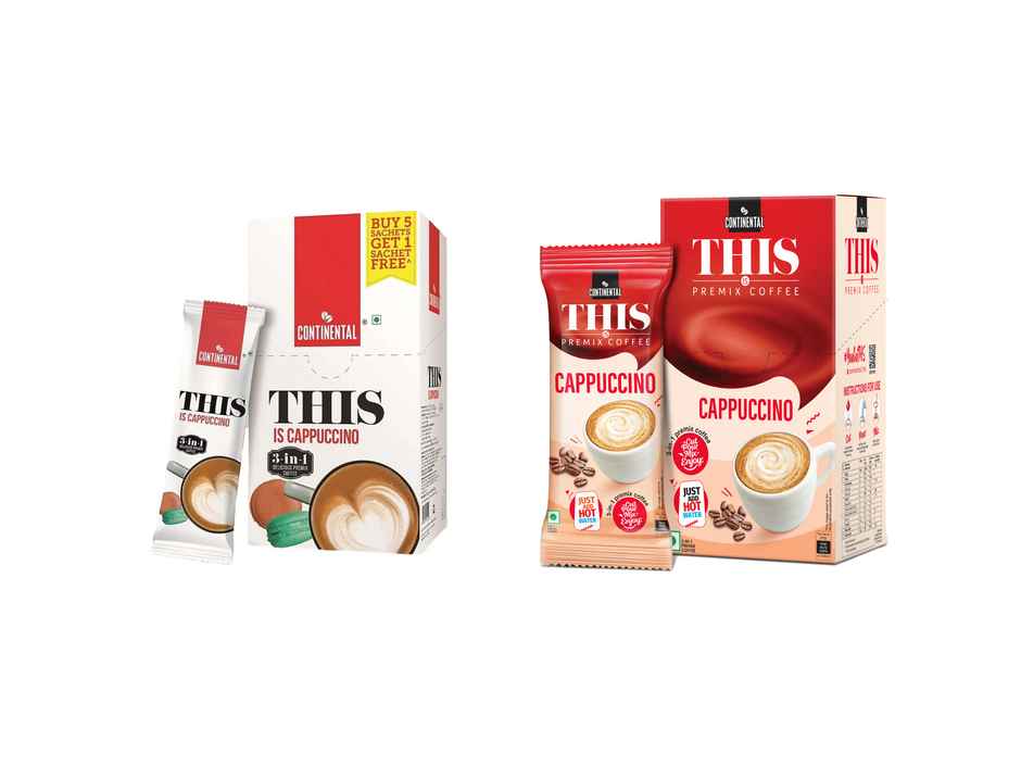 Continental THIS Premix Coffee Powder - Cappuccino | Sachet Combo