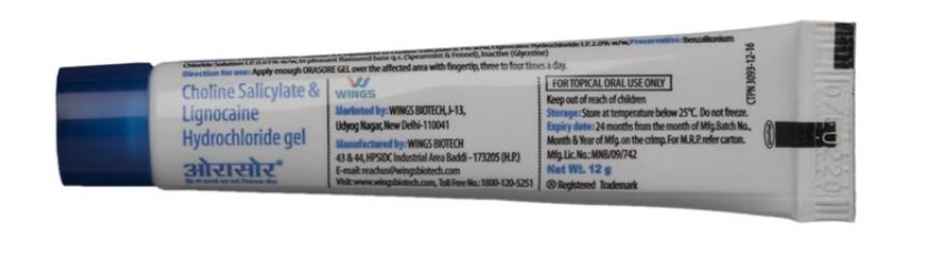 Orasore Mouth Ulcer Relief Gel